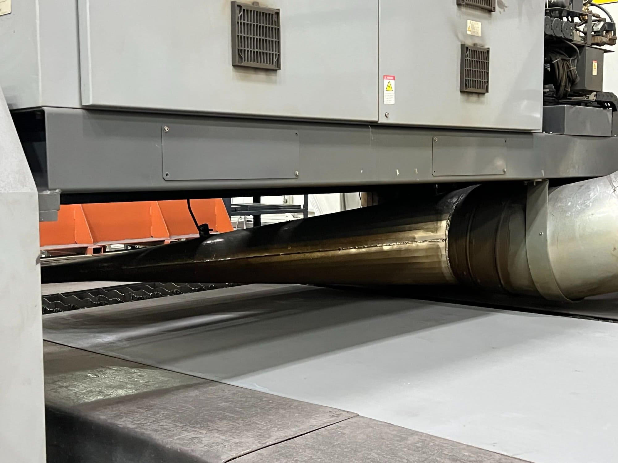 6000 Watt Tanaka LMX VII-TF6000 CO2 Laser, 2008 - 13' x 84' - Image 12