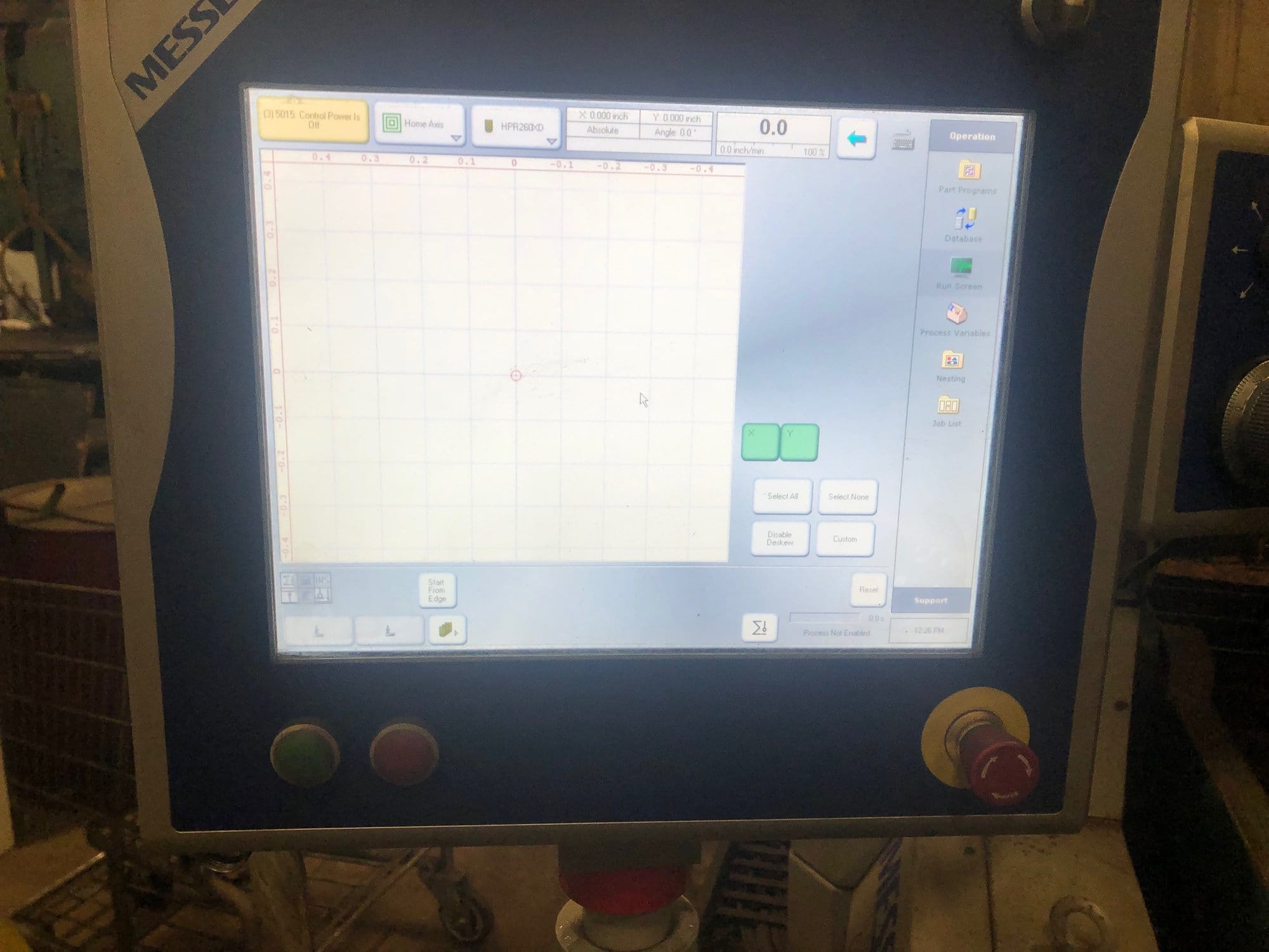 8' x 20' Messer Plate Master II Plasma, 2016 - HyPerformance HPR260XD - Image 6