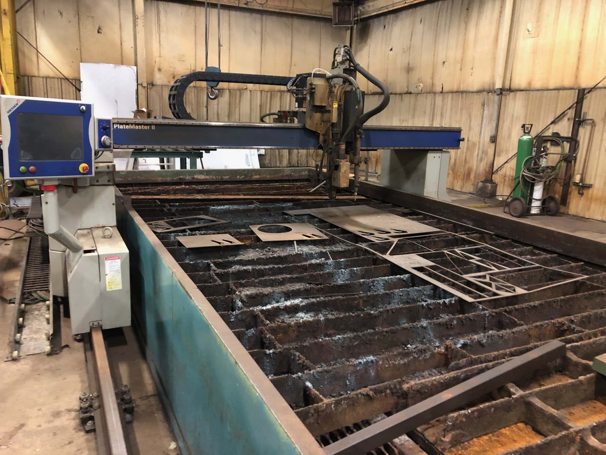 8' x 20' Messer Plate Master II Plasma, 2016 - HyPerformance HPR260XD