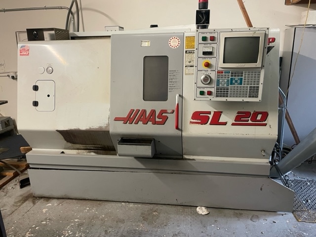 Haas SL-20 CNC Lathe, 1999 - Parts Machine