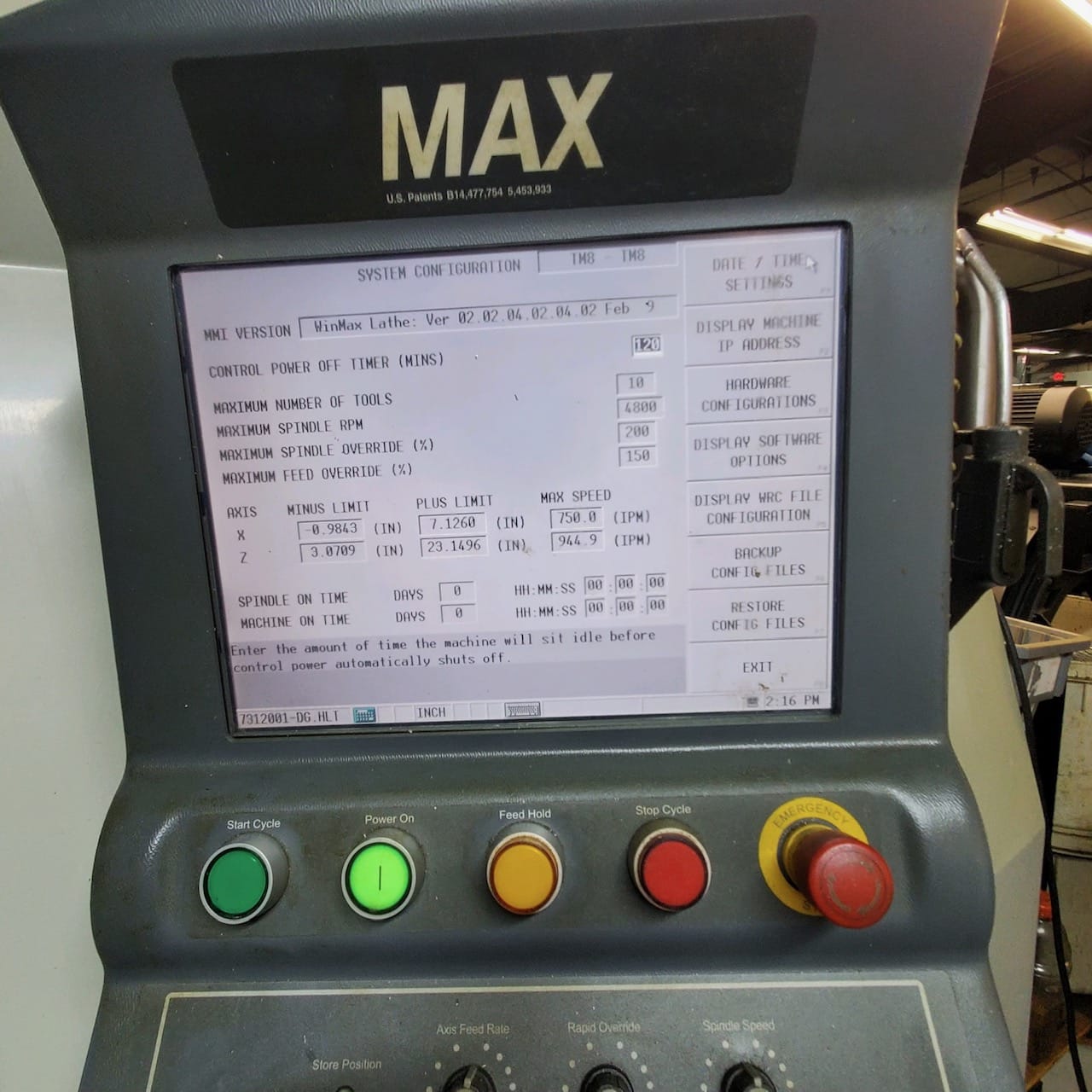 Hurco TM8 CNC Lathe, 2006 - WinMax Control, Chip Conveyor - Image 5