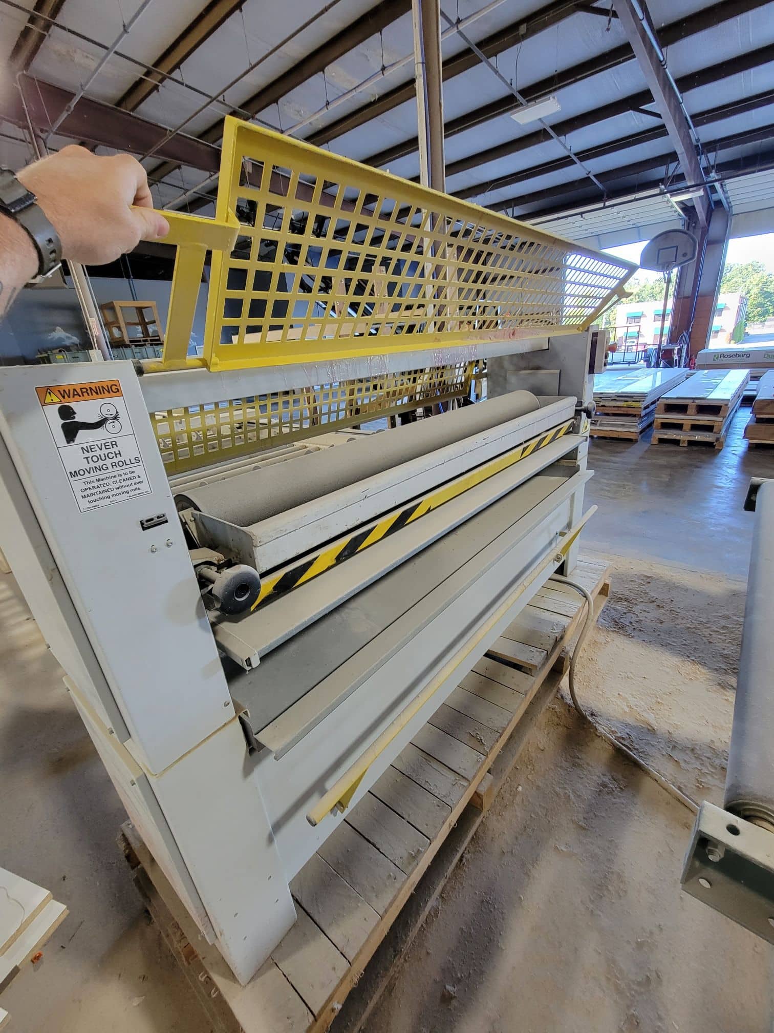 Black Brothers Model 1005 Air Pod Laminating Press Panel Line, 1987 - Image 4