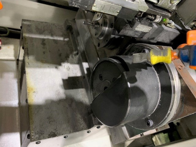Voumard CNC 130F Gang Style 3 Spindle CNC ID Grinder, 2009- Mist Collector - Image 10
