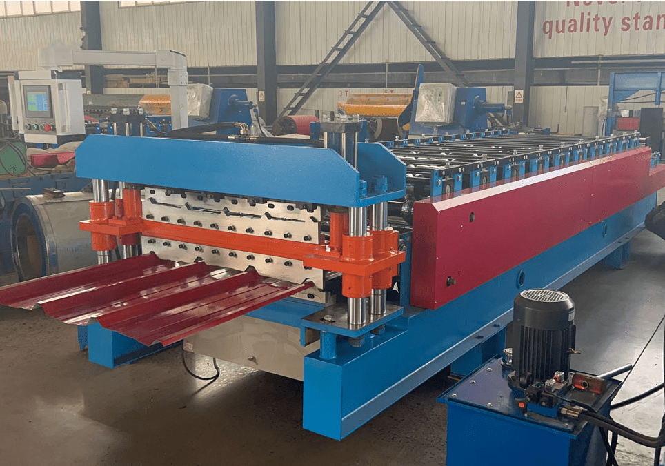 HuaChen HC6/22 Double Layer Corrugated Rollformer, 2023 - Decoiler Included!