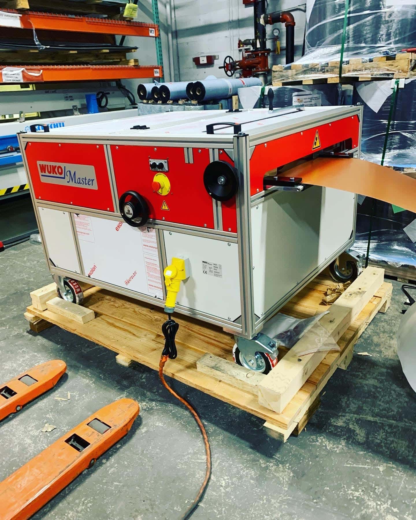 WUKO Master 0420S Roof Panel Machine, 2022