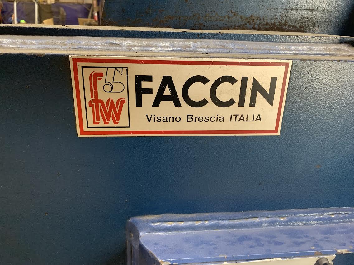 3.35" x 10' Faccin 4HEL 3176 CNC Plate Roller, 2013 - Image 9