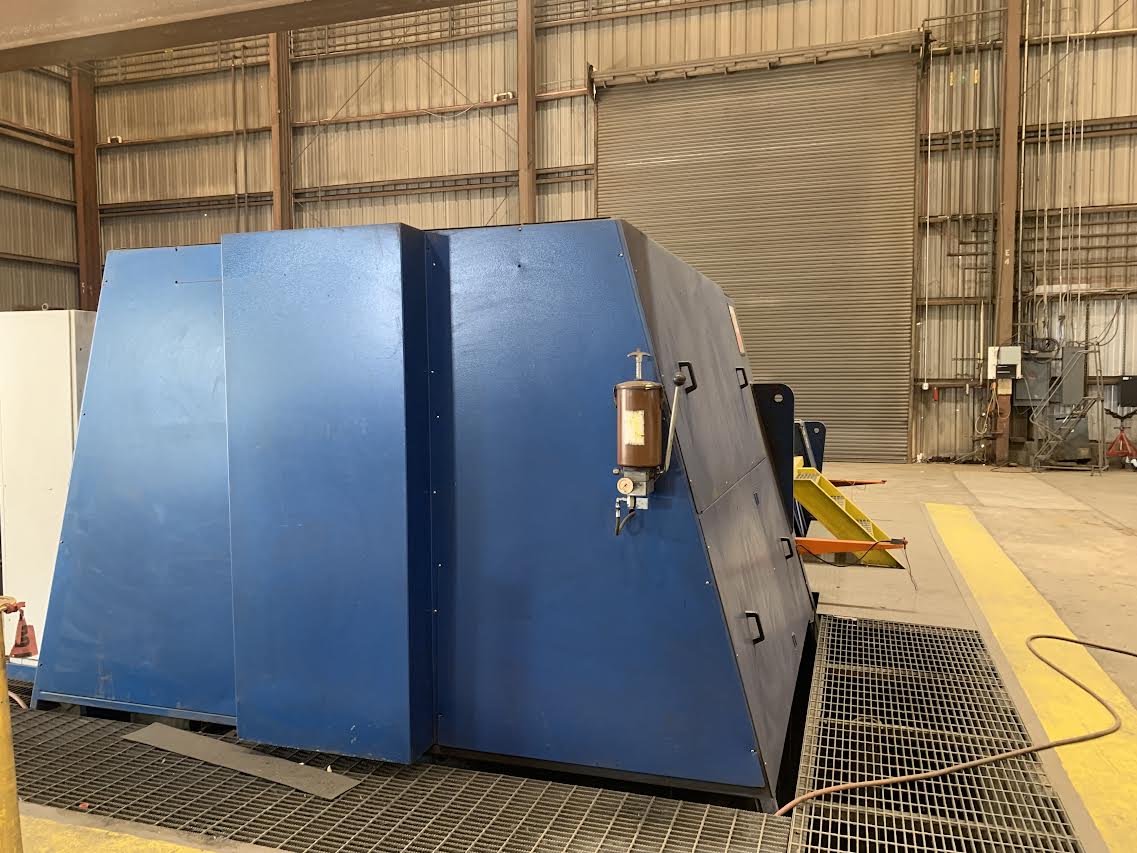 3.35" x 10' Faccin 4HEL 3176 CNC Plate Roller, 2013 - Image 7