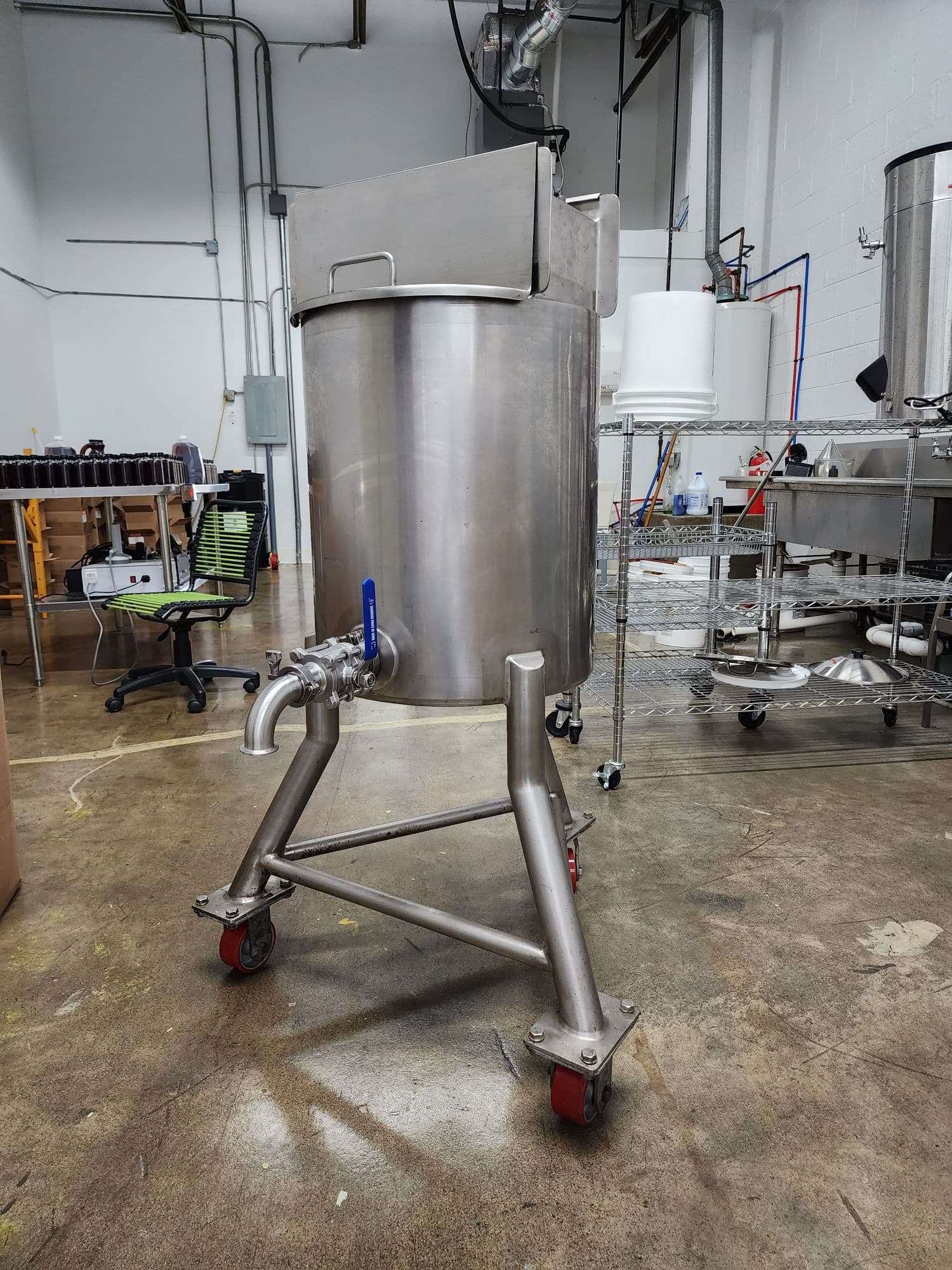 12 Gallon Walker Stainless Steel Jacketed Kettle, 1989