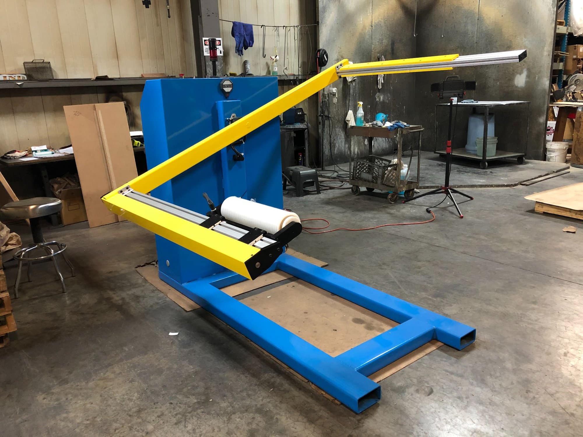 The Wrapper Portable Horizontal Pallet Wrapper