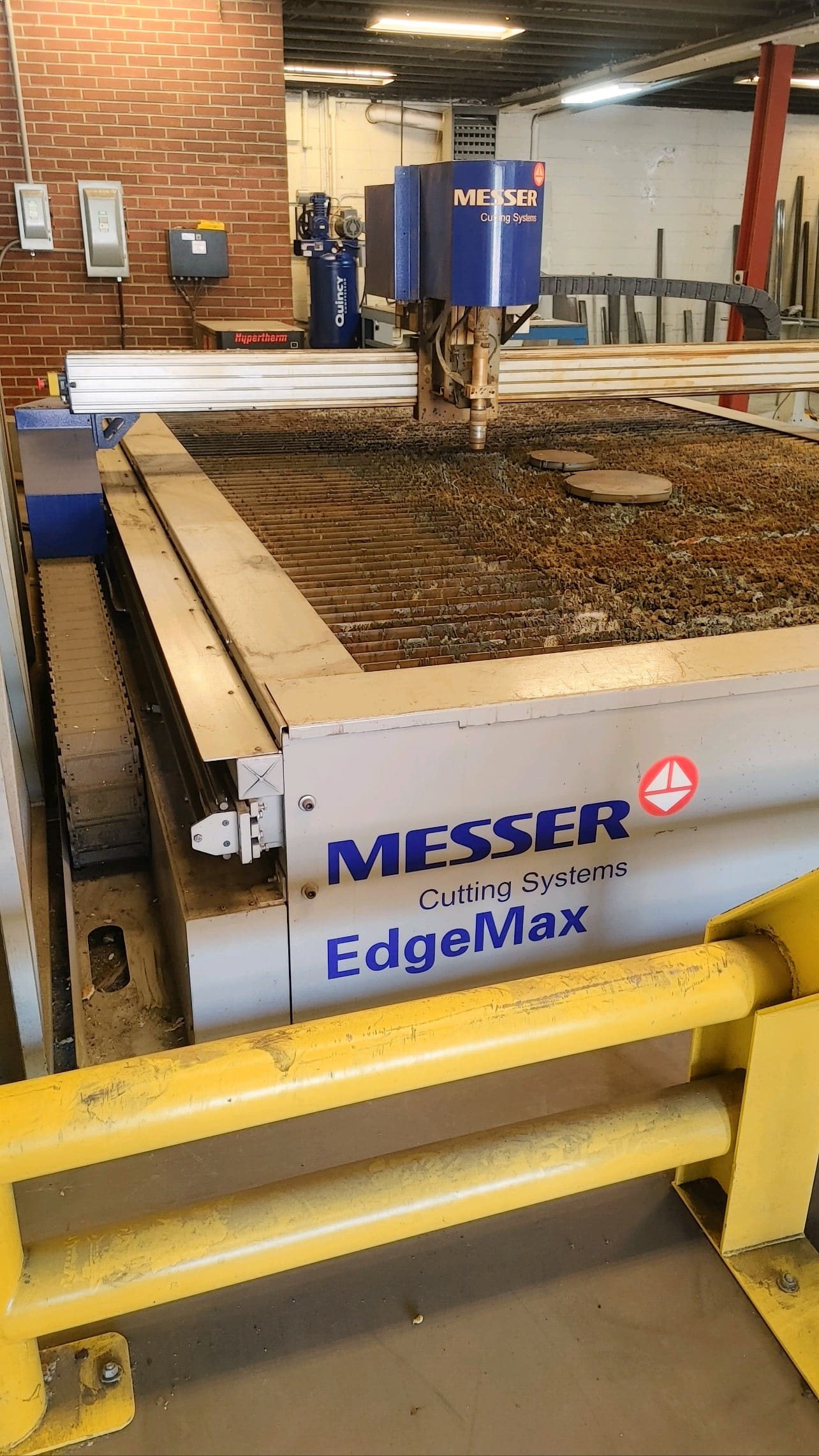 8'x 12' Messer EdgeMax CNC Plasma, 2015 - HPR130XD Power Supply - Image 2
