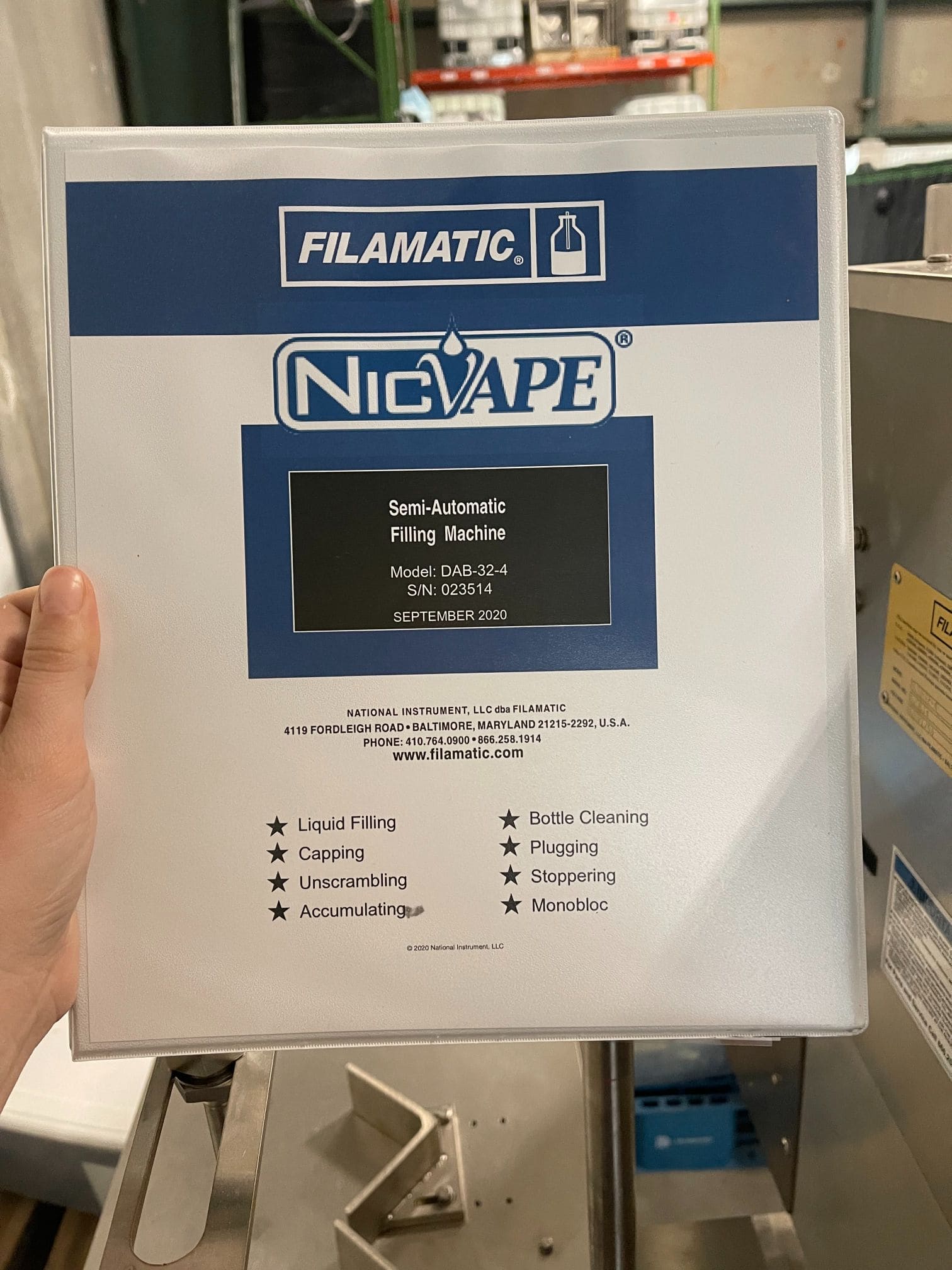 Filamatic DAB-32-4 Filler - Image 5