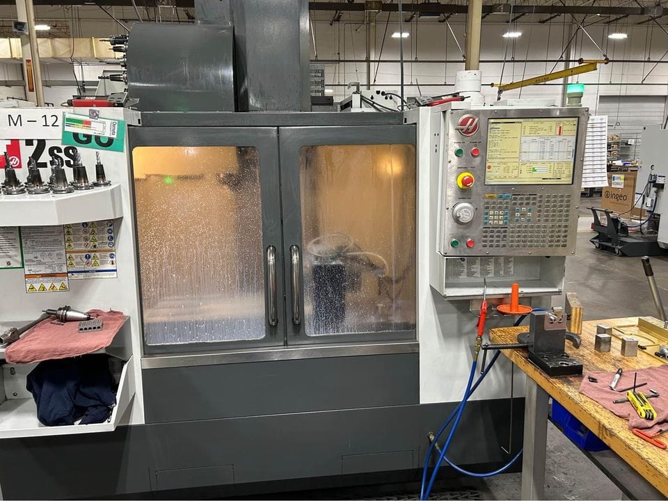 Haas VF-2SS VMC, 2011 - 4th Axis, Through Spindle Coolant, HRT210 Rotary Included