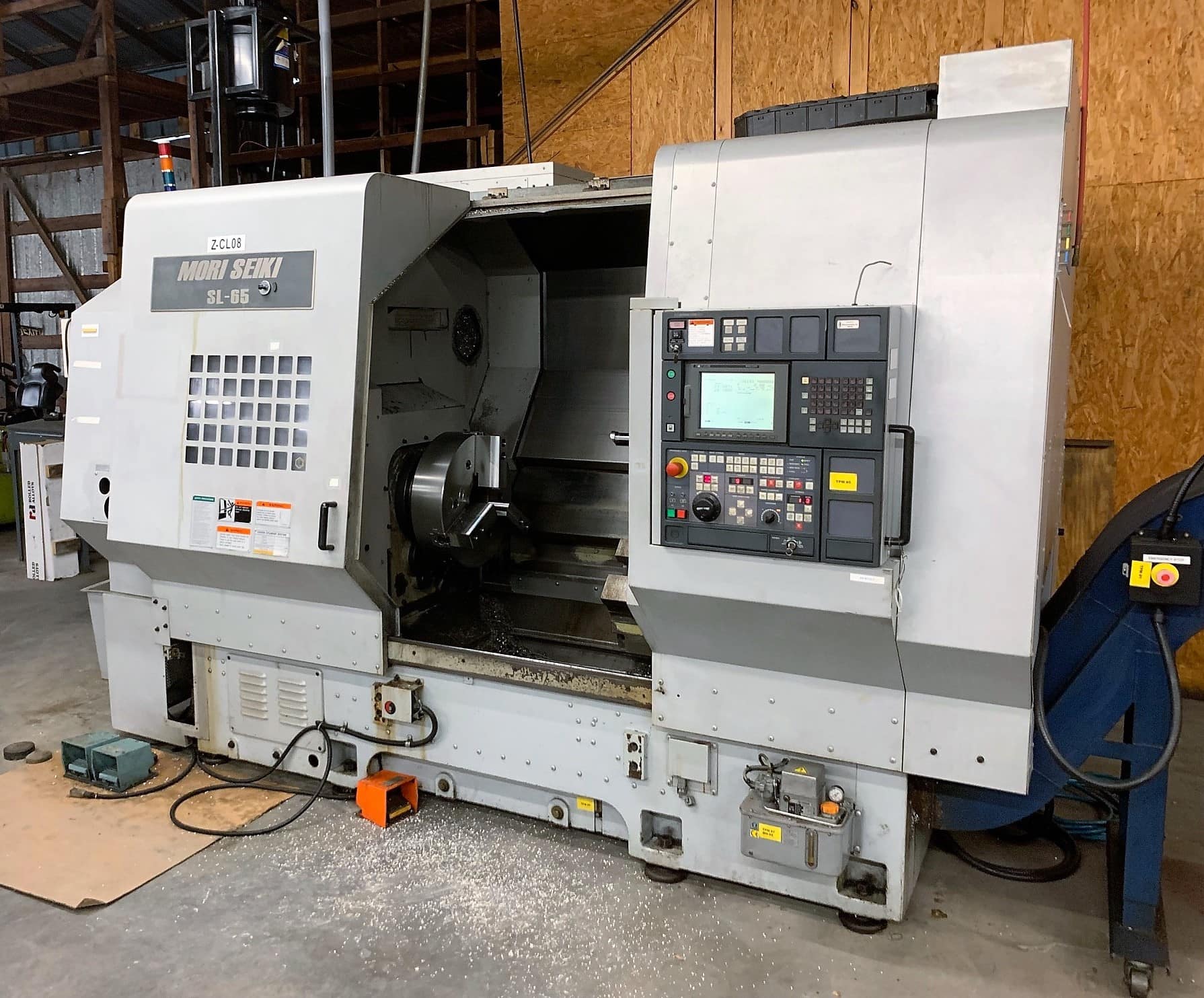 Mori Seiki SL-65A CNC Lathe - 2006, Video Available