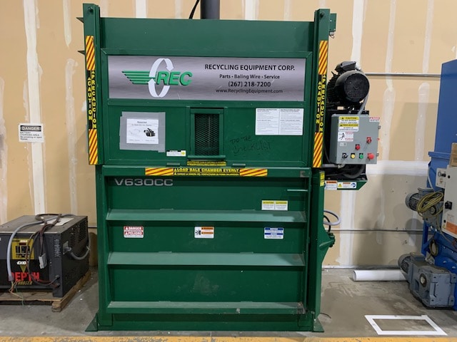 Intertek V63OCC 60" Vertical Baler, 2019 - Good Condition, Clean