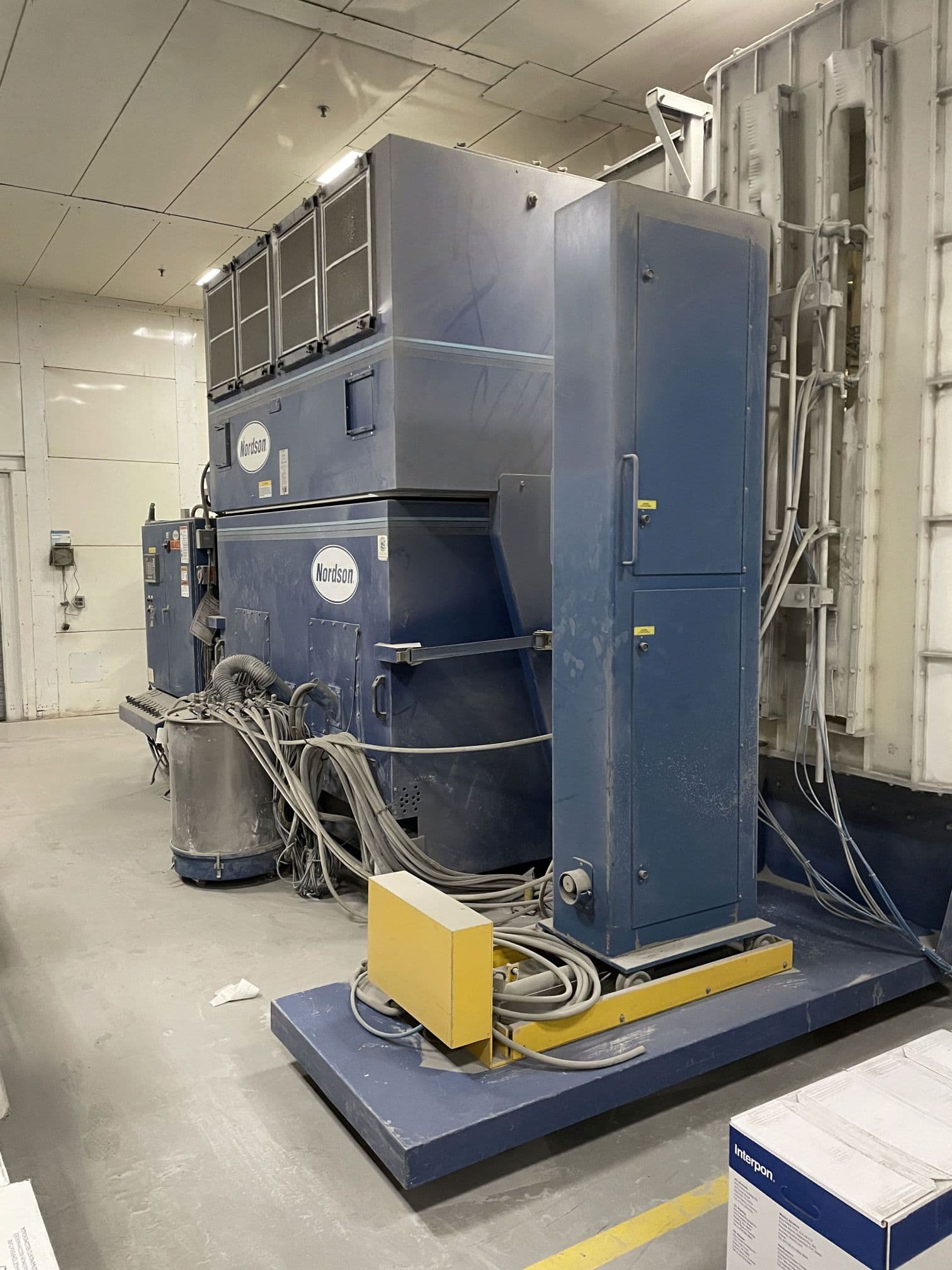 20' Nordson Excel 2000 Paint Booth, 2002