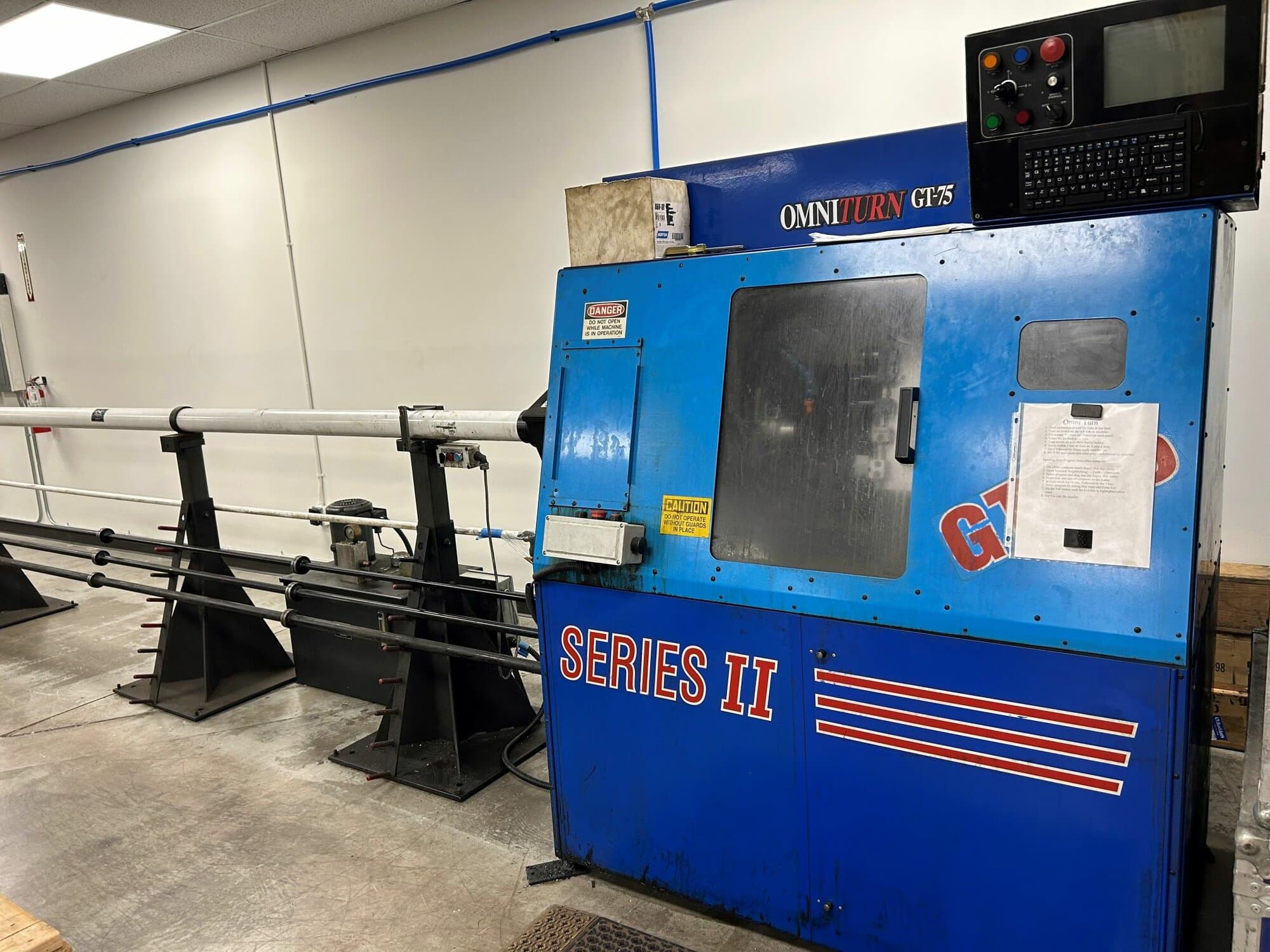 OmniTurn GT-75 Series II CNC Lathe, 2000