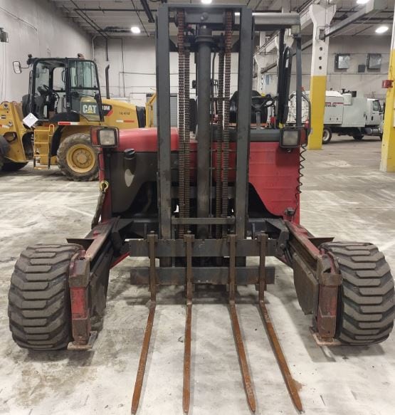 5,500 LB Capacity Moffett M55 Diesel Forklift, 2014 - 1930 Hours