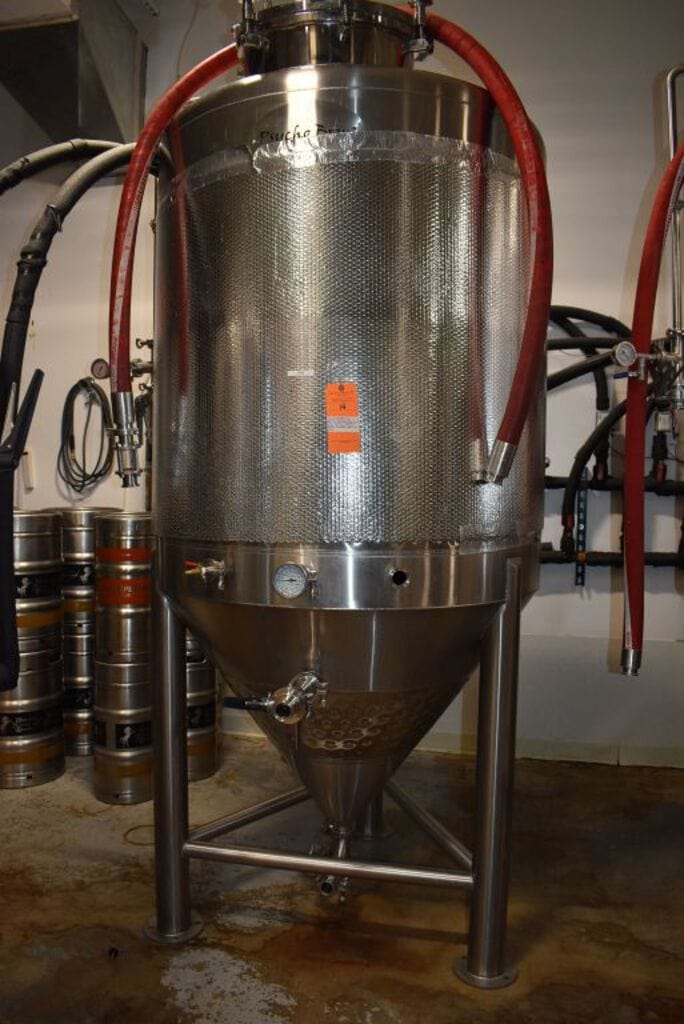 PSYCHO BREW 10 BBL Jacketed Fermentation Tank, 2016