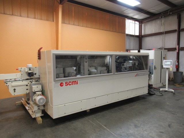 SCMI Concept NT-M Single End Tenoner, 2008 - Mahros Return Conveyor