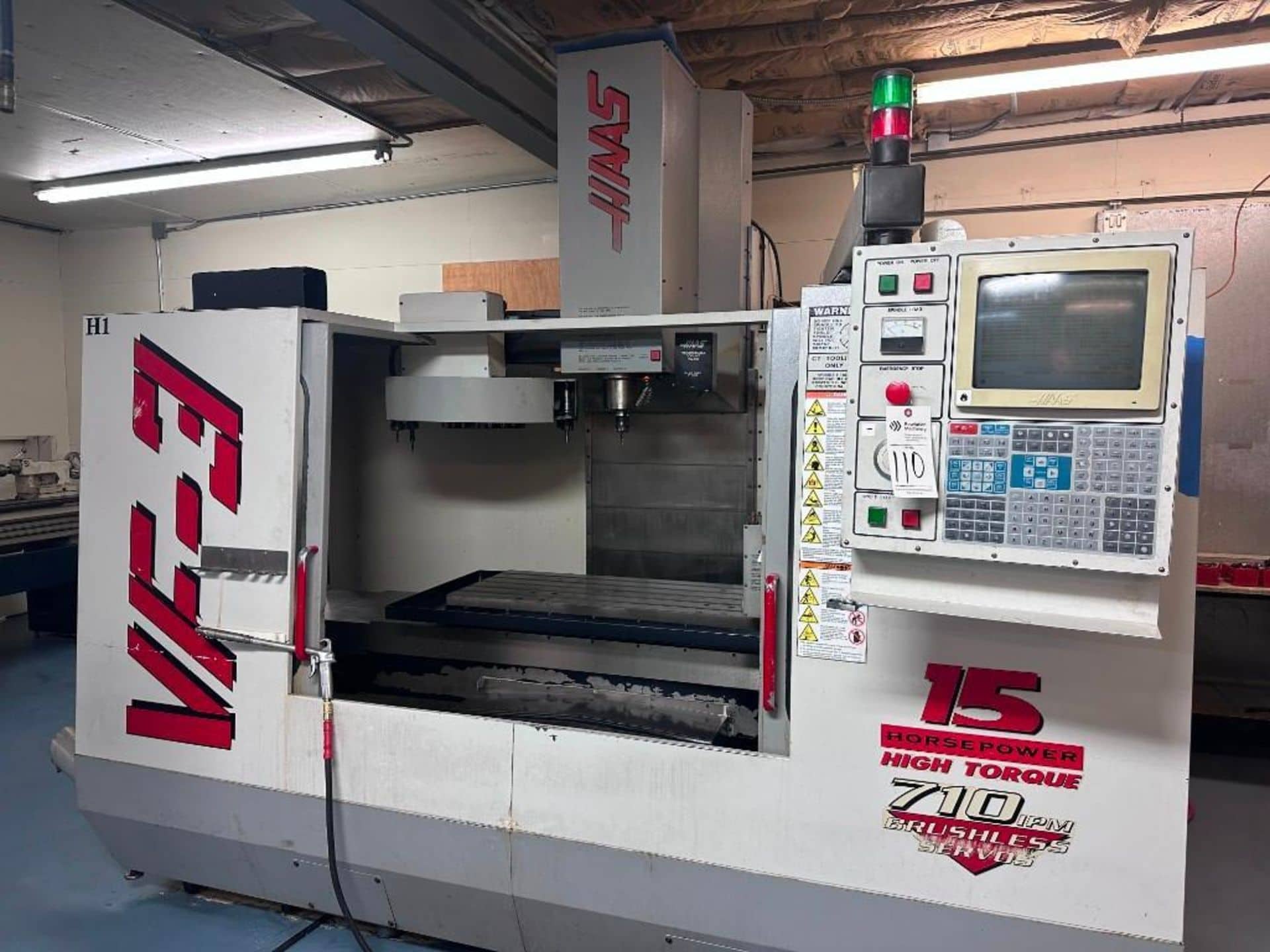 1996-haas-vf-3-vertical-machining-center-lot-110 1996 haas vf-3 vertical machining center
