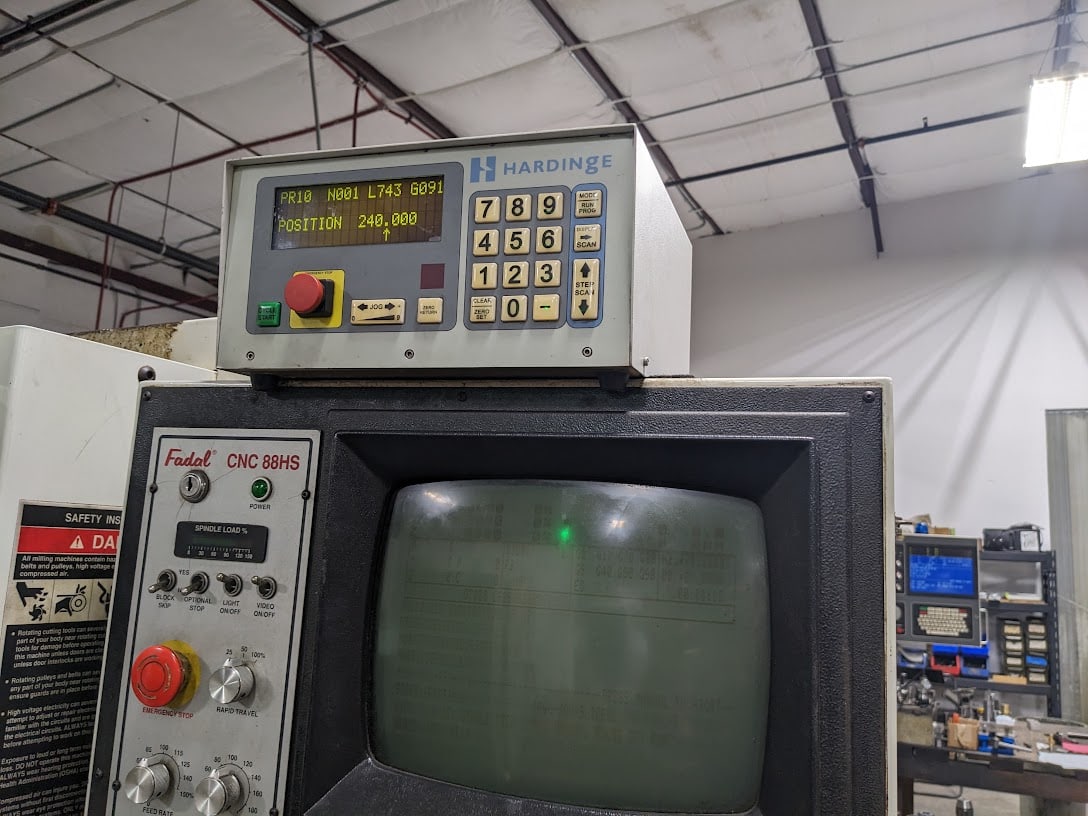 Fadal 4020AHT, 1999 - w/ Hardinge 4th Axis - Image 6