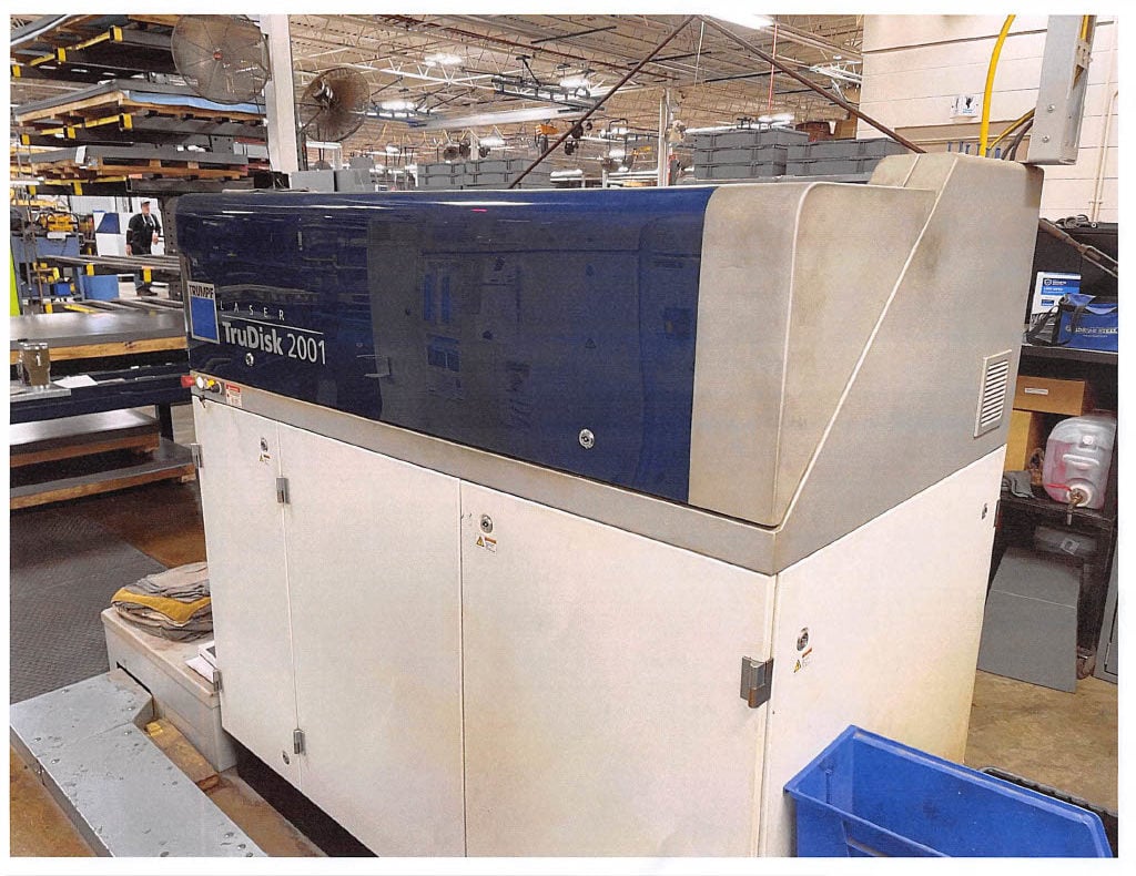 2000 Watt Trumpf TruLaser 1030 Fiber Laser, 2012 - 5'x10' Dual Shuttle Tables - Image 2