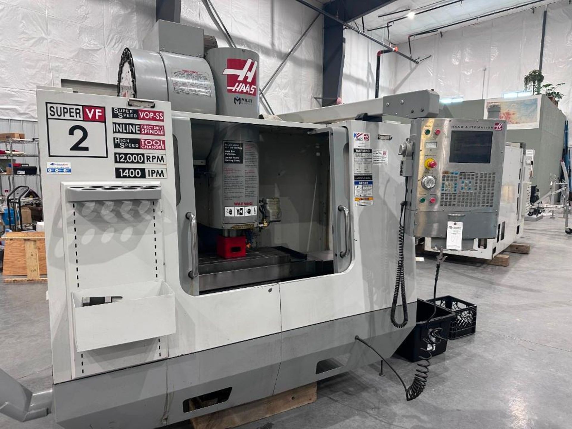 2005-haas-vf-2ss-vertical-machining-center-lot-107 2005 haas vf2ss vertical machining center