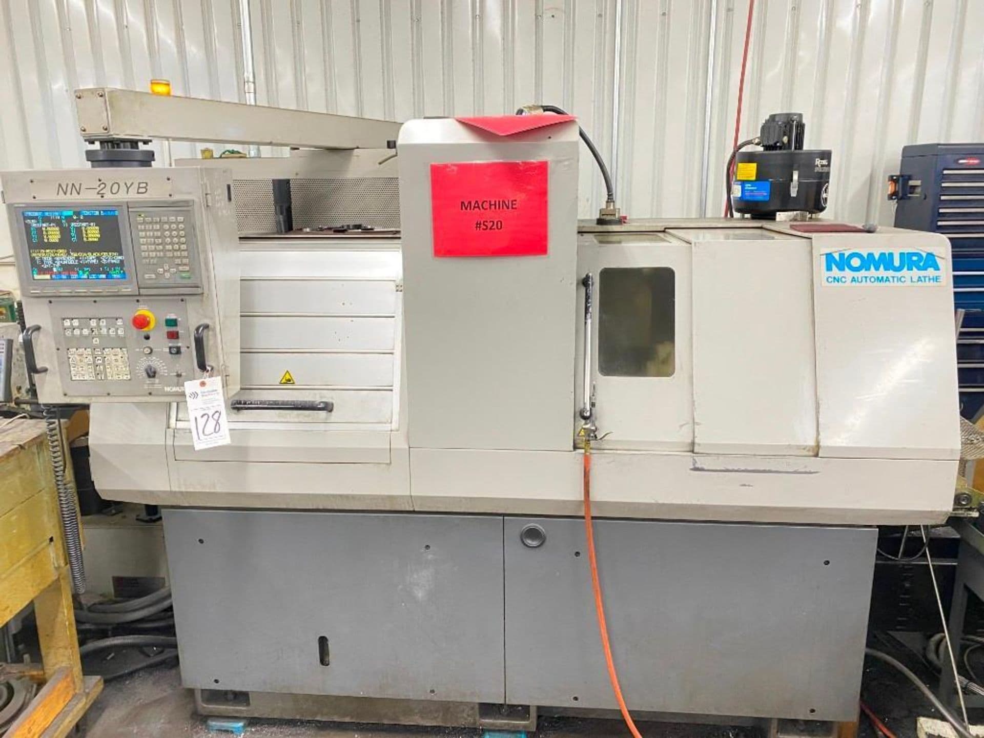 2008 nomura nn 20yb swiss cnc lathe