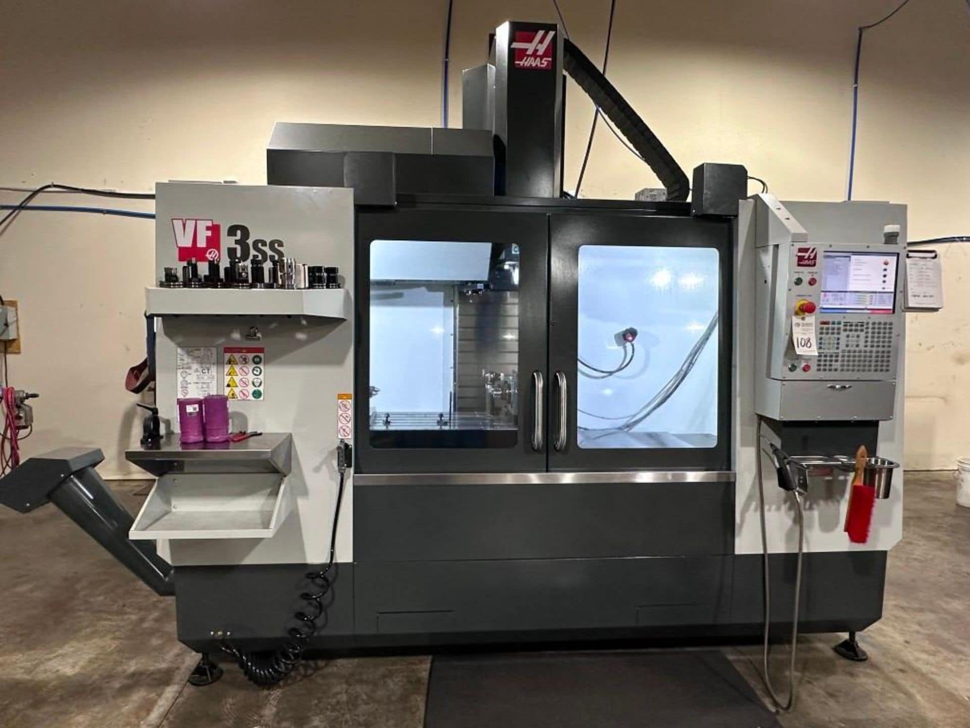 2005 haas vf2ss vertical machining center