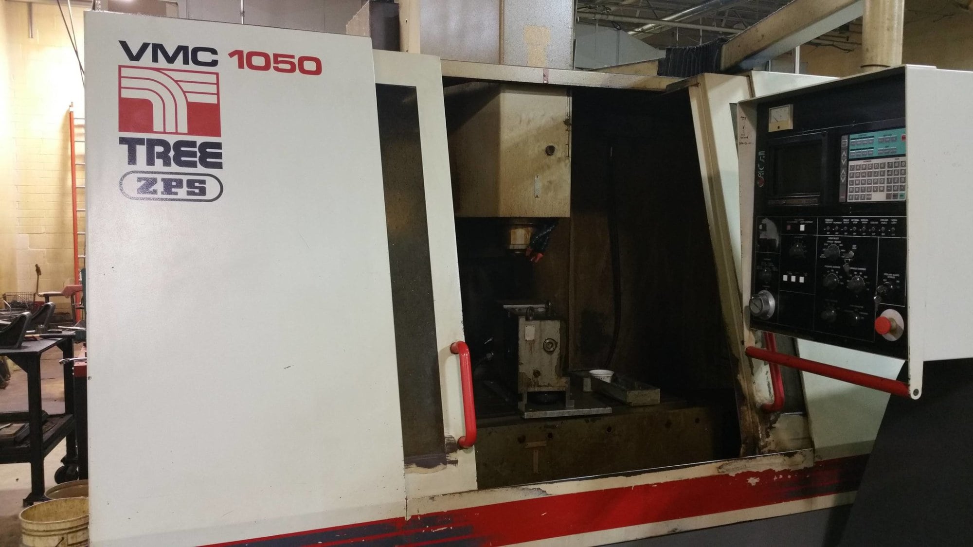 Tree 1050 VMC, 1993 - 4th Axis Rotary Table