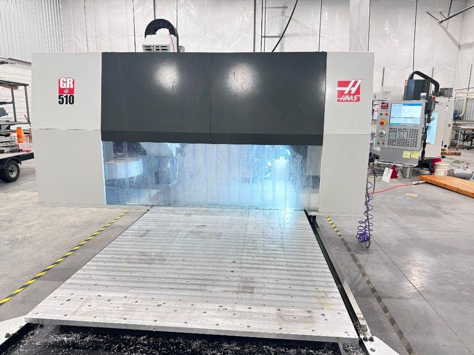 2022-haas-gr-510-cnc-gantry-router-lot-100 2022 haas gr 510 cnc gantry router