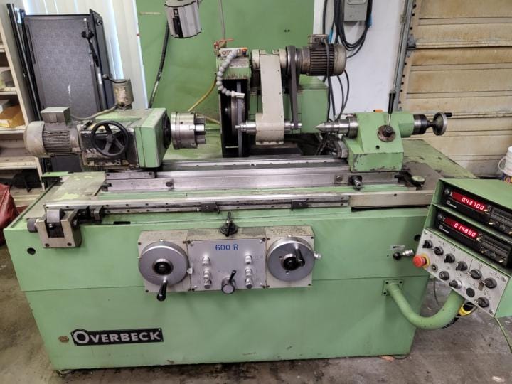 Overbeck 600R Cylindrical OD/ID Grinder, 1986 - Digital Read Out - Image 6