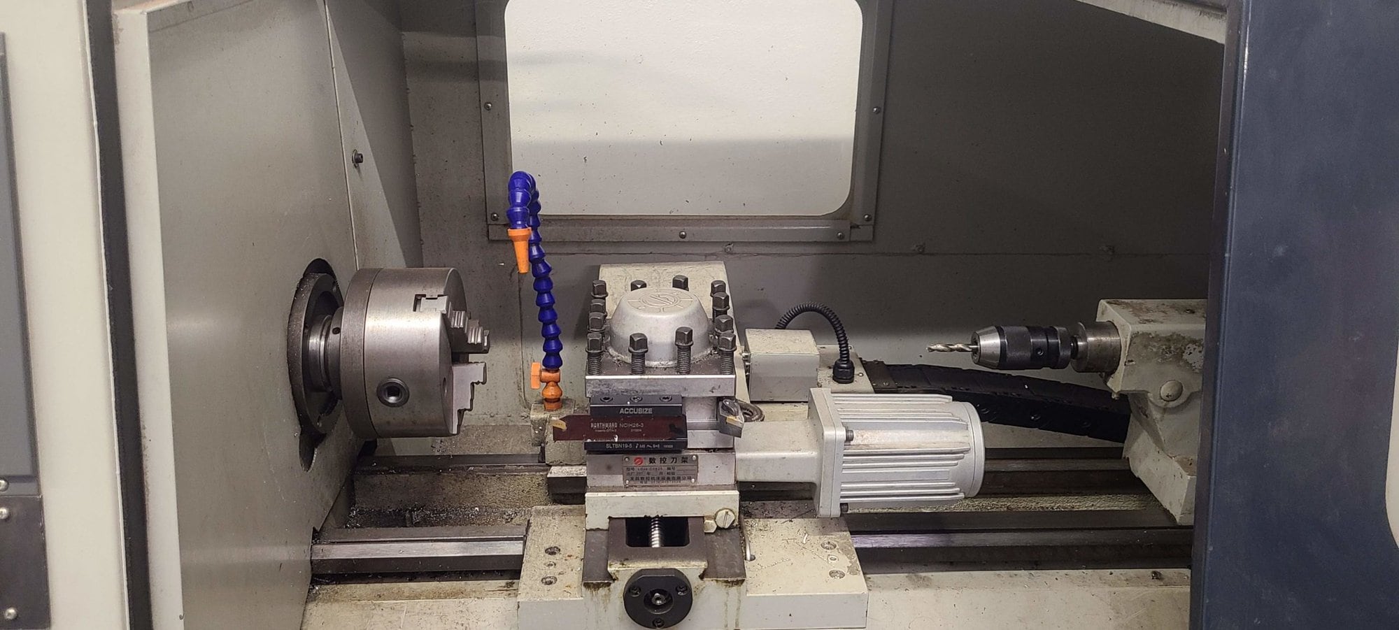13" x 40" Bolton BT6132 CNC Teach Lathe, 2012 - Tailstock, Available Immediately - Image 2
