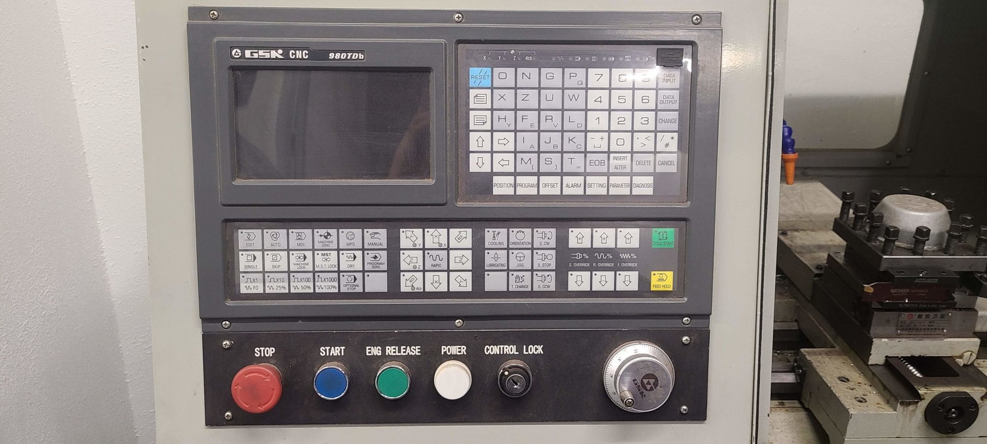 13" x 40" Bolton BT6132 CNC Teach Lathe, 2012 - Tailstock, Available Immediately - Image 3