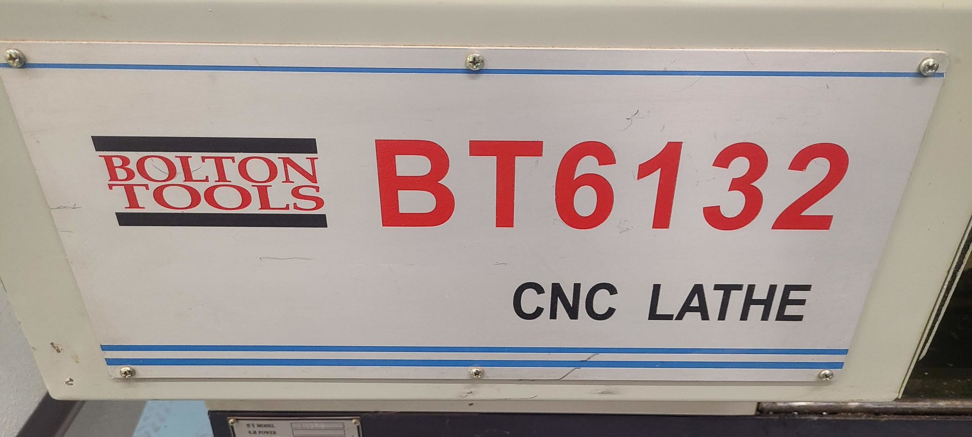 13" x 40" Bolton BT6132 CNC Teach Lathe, 2012 - Tailstock, Available Immediately - Image 4