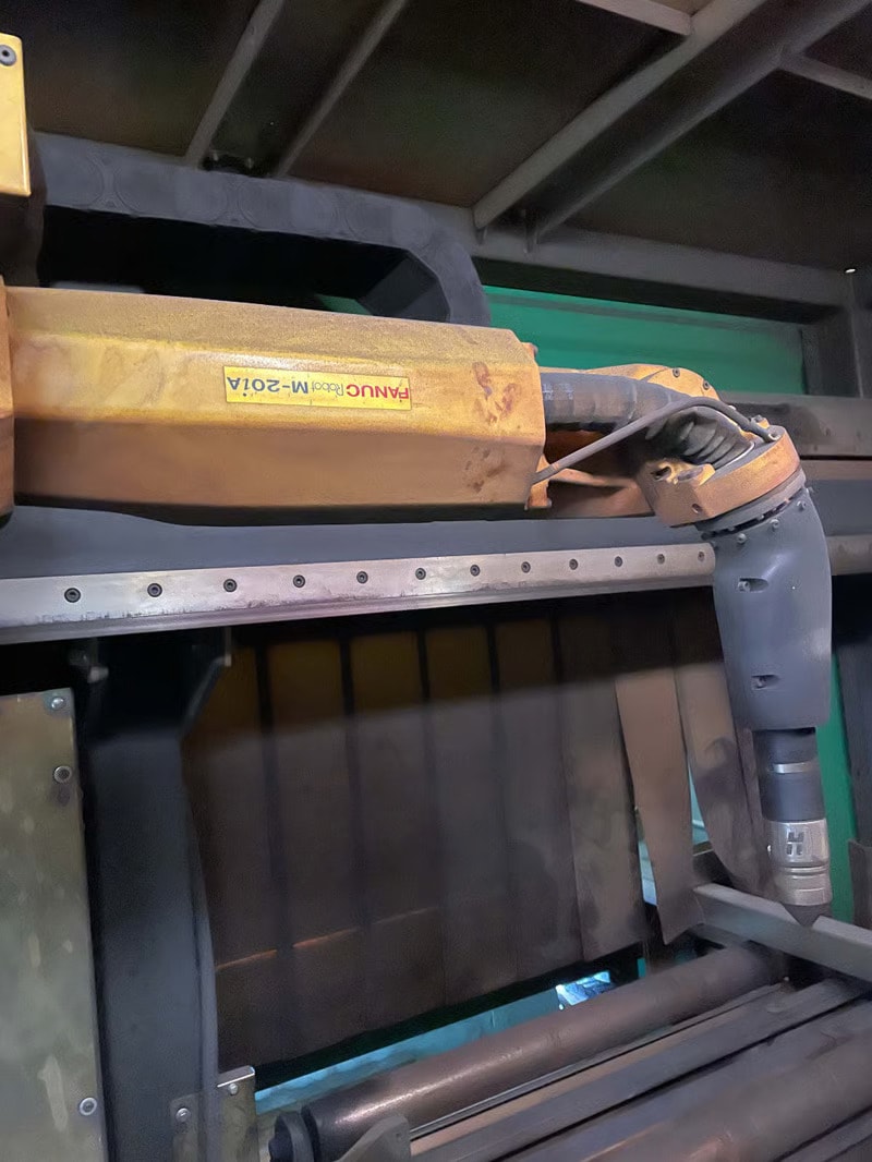Innovatech STEELPRO 600 CNC Beam Line, 3D Robotic Plasma Cutting System With Conveyor, 2017 - Only 495 Hours! - Image 2