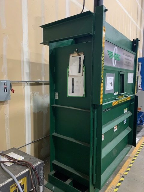 Intertek V63OCC 60" Vertical Baler, 2019 - Good Condition, Clean - Image 4