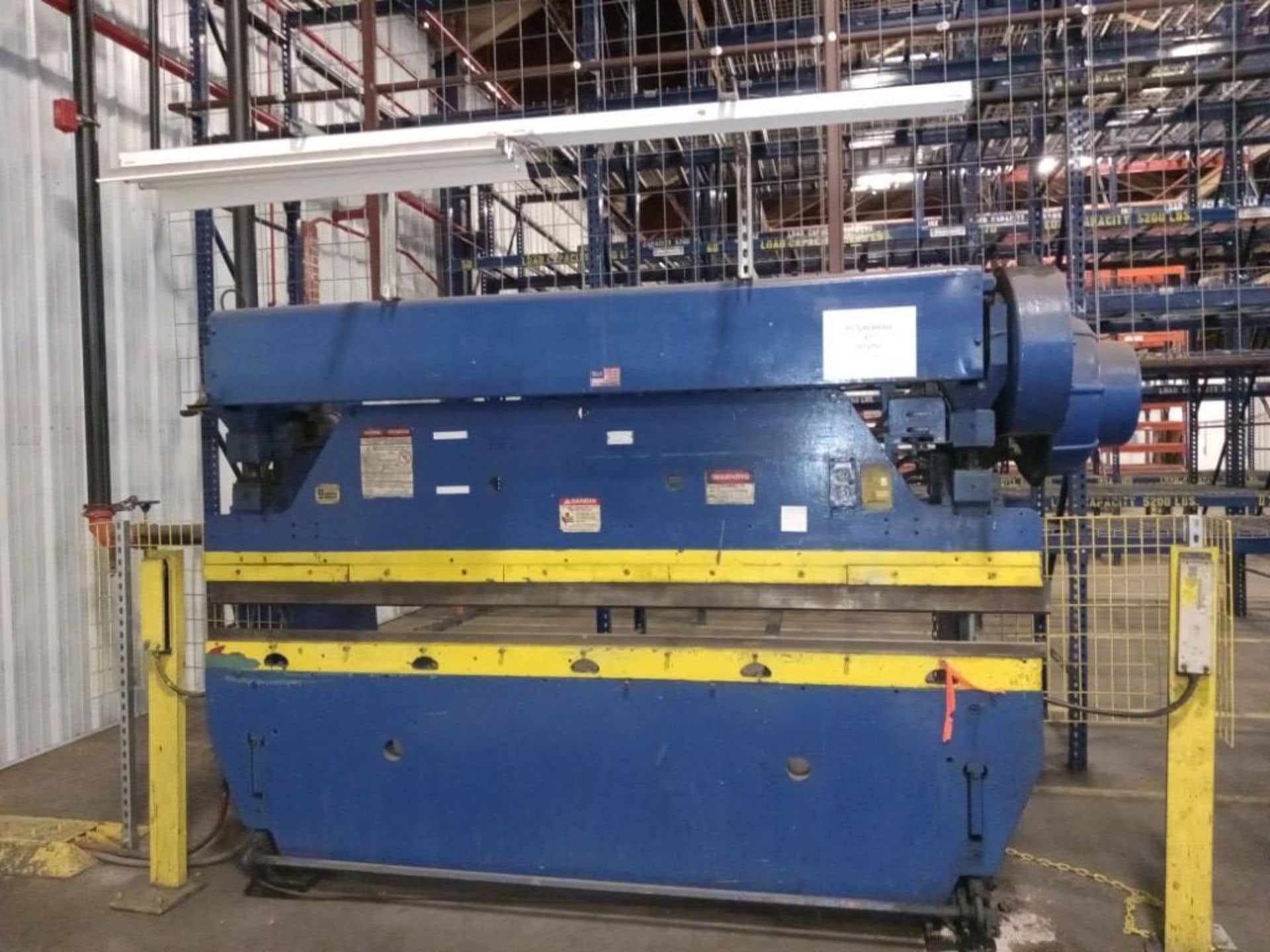55 ton by ten foot wysong mechanical press brake