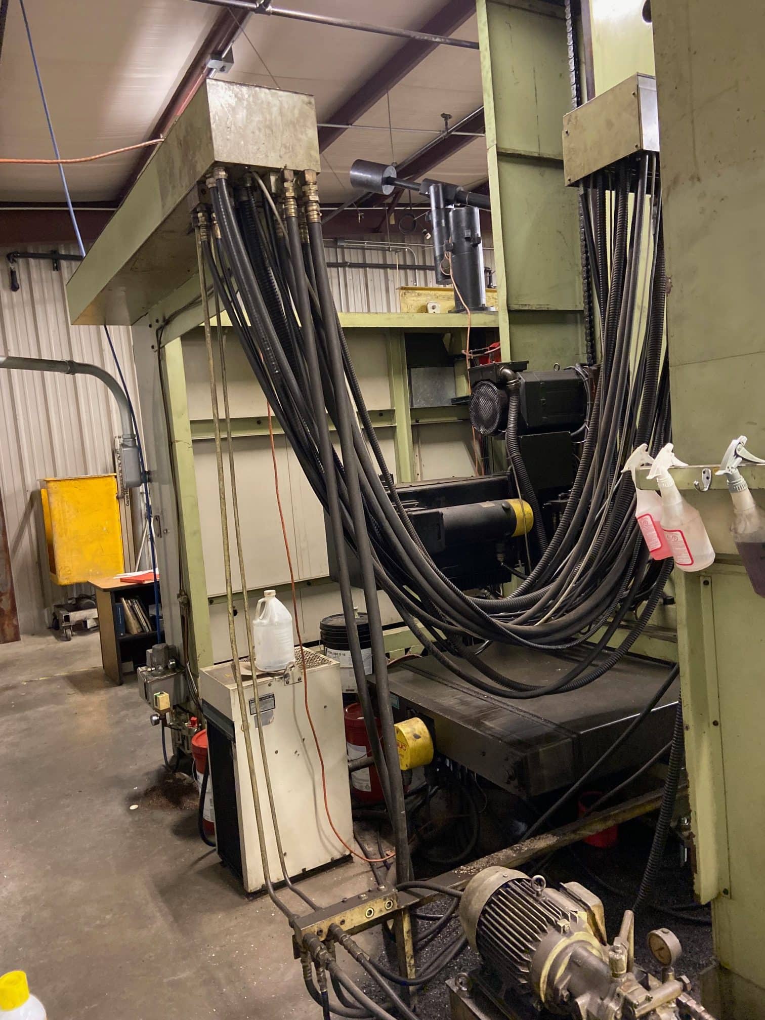 5" Kuraki KBT13DX CNC Horizontal Boring Mill, 1988 - 40 ATC, Fanuc Control, HBM, 63" x 71" Table - Image 4