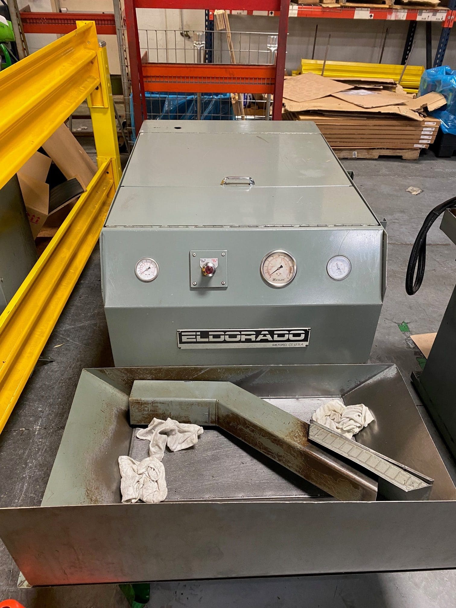 Eldorado Mega M75-1032 Single Spindle Gun Drill W/ Mega F-18 Hi-Pressure Coolant Filtration System - Image 3