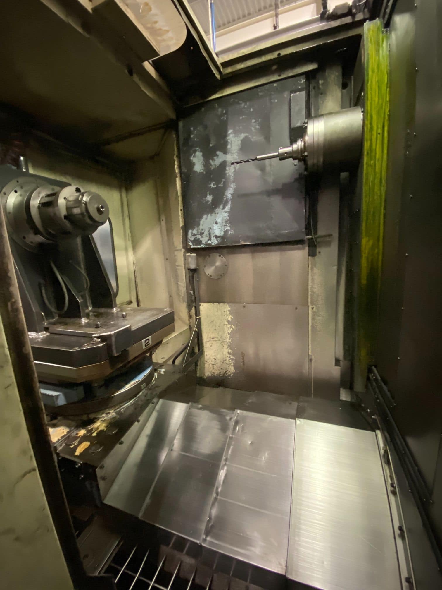 OKK HM60 CNC HMC, 1998 - CTS, Chip Conveyor, Fanuc Control - Image 7