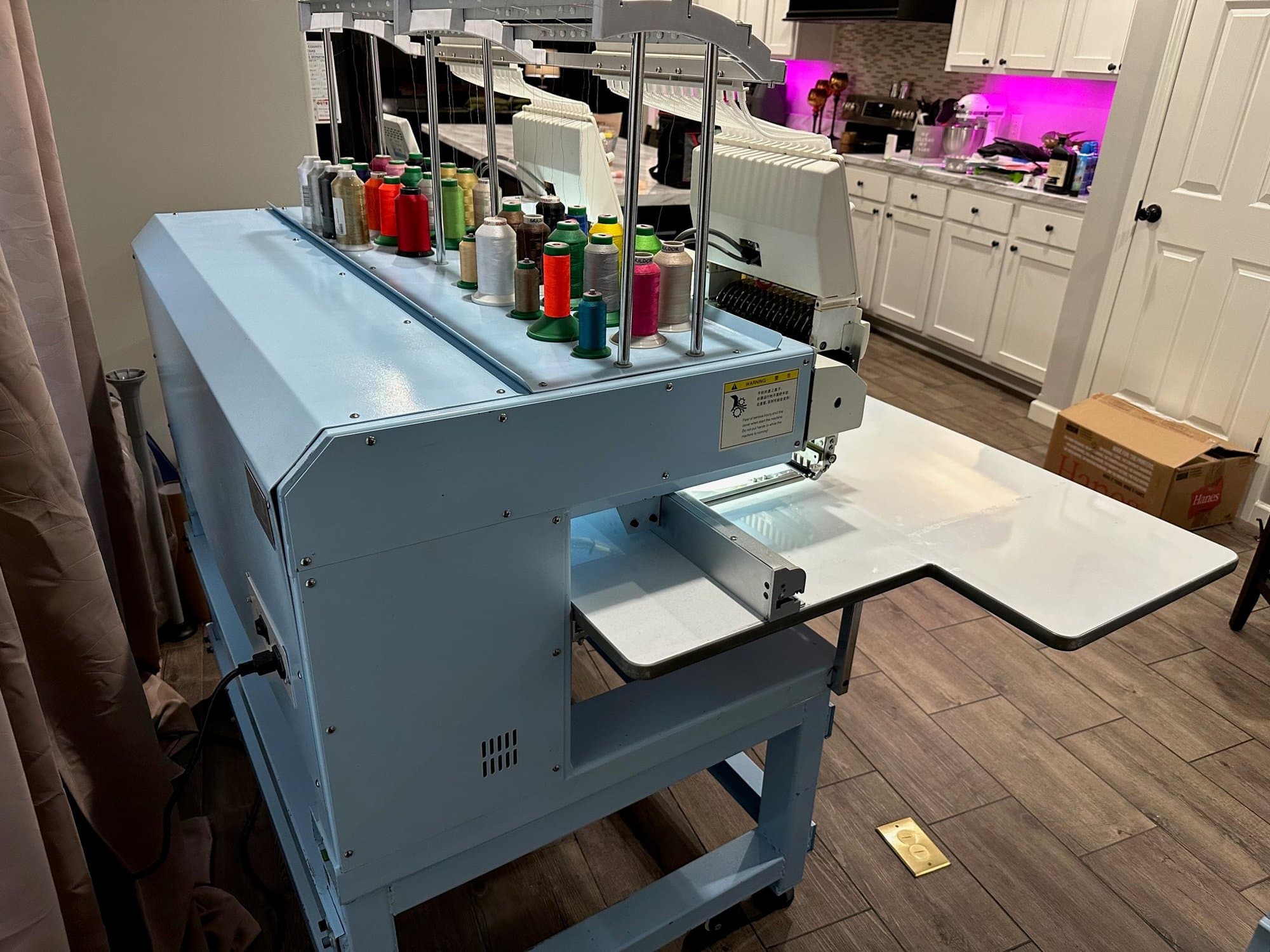 Doublelin DLCF-1502 Double Head Embroidery Machine, 2019 - Image 5
