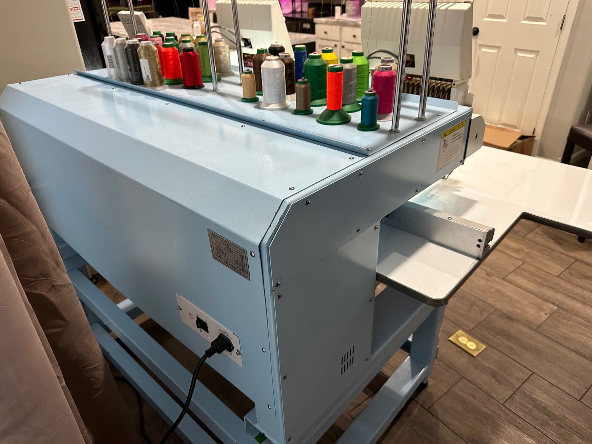 Doublelin DLCF-1502 Double Head Embroidery Machine, 2019 - Image 6