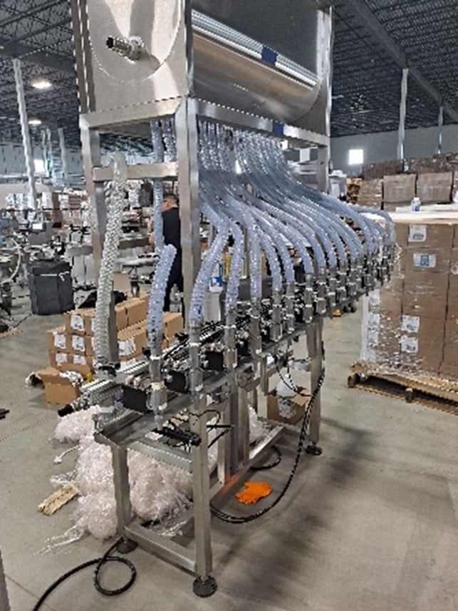 ELF 16-Head Automatic Gravity Filler, Refurbished (2) - Image 4