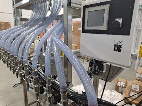 ELF 16-Head Automatic Gravity Filler, Refurbished (2) - Image 7