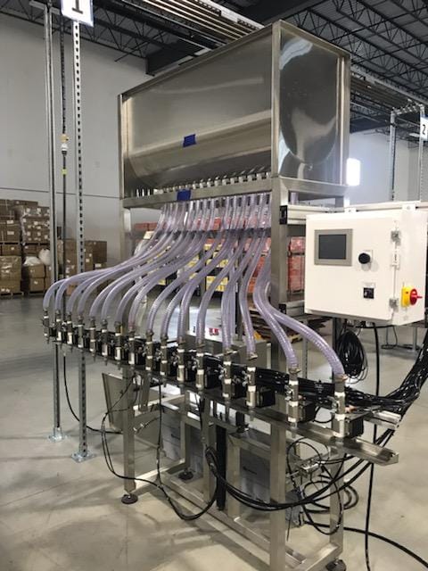 ELF 16-Head Automatic Gravity Filler, Refurbished (2) - Image 2
