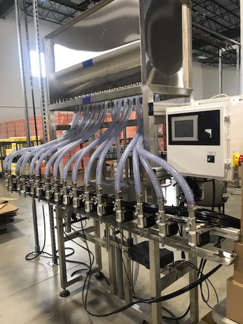 ELF 16-Head Automatic Gravity Filler, Refurbished (2) - Image 3