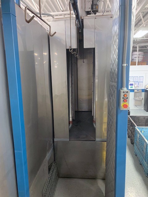 GFC 4 Stage Stainless Steel Spray Parts Washer, 2016 - Overhead Conveyor, Heat Dry, Reverse Osmosis - Image 3