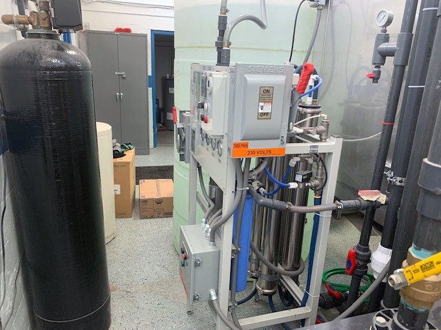GFC 4 Stage Stainless Steel Spray Parts Washer, 2016 - Overhead Conveyor, Heat Dry, Reverse Osmosis - Image 6