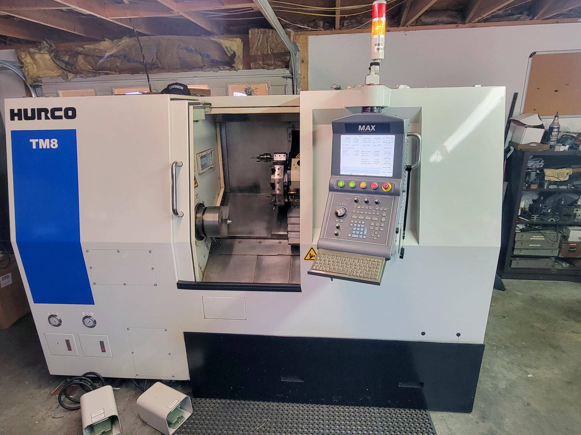 Hurco TM8 CNC Lathe, 2011 - Tailstock, Under 500 Hours, CLEAN!